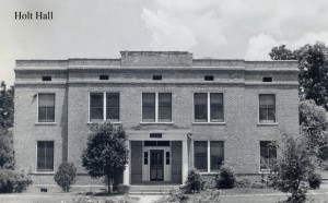Photo: Holt Hall. Courtesy of Southern Arkansas University Archives, Magnolia, Arkansas.