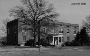 PhotoL: Jackson Hall. Courtesy of Southern Arkansas University Archives, Magnolia, Arkansas.