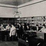 Photo: The Library at Old Main in 1917. Courtesy of Southern Arkansas University Archives, Magnolia, Arkansas.