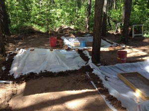 Basic Excavation Units, Covered Against Rain