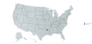 Map of the Country
