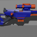 Nerf Gun Side