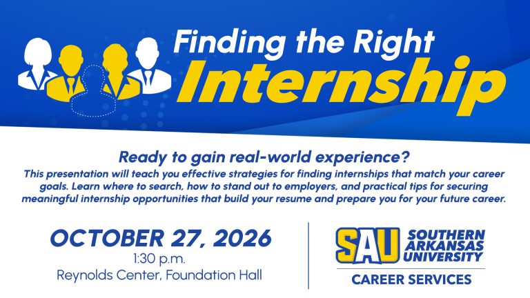 Finding the Right Internship