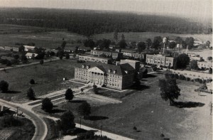 Aerial view 1946 of SAU photo