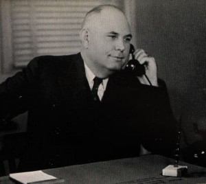 A&M President Charles A. Overstreet in 1940 photo