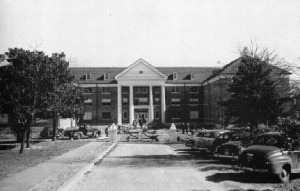 Bussey Hall, the new women’s dorm in 1951 photo