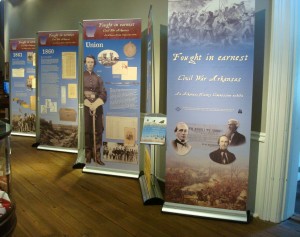 Higher resolution image of Fought in earnest: Civil War Arkansas Exhibit photo