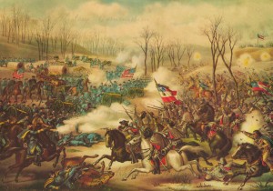 Higher resolution image of Battle of Pea Ridge photo