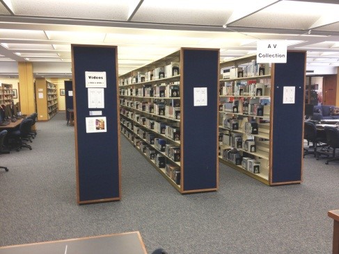 Photograph of Audio Video Collection