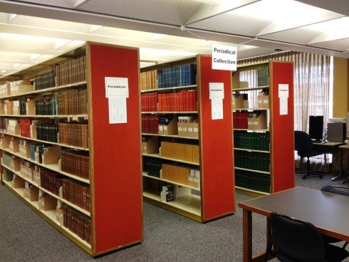 Photograph of Periodical Collection