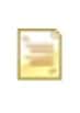 Cite Tool 4 Example Icon (often called the golden page icon)
