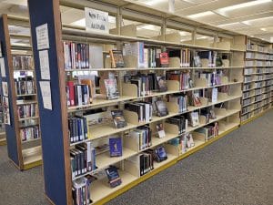 Photograph of New Book Collection