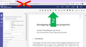Shreenshot showing Share Link tool.