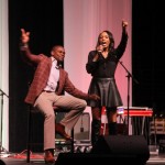 Jermain Taylor at Celebrity Karaoke fundraiser