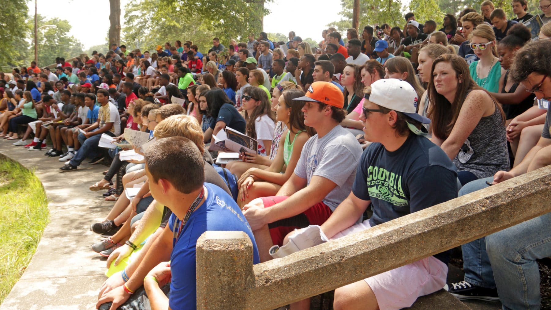 SAU attracted more freshman students this year than ever before. They gathered for Mulerider Roundup to learn about SAU’s complete college experience before their first day of classes in August.