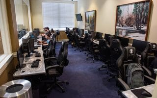 The new Gaming Hub at SAU