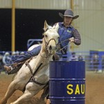 Barrel riding at SAU